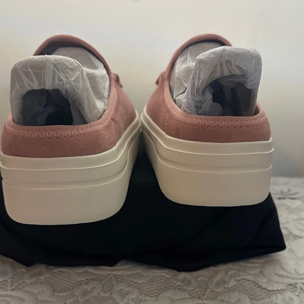 Hey Dude Women's Austin Lift Classic Shoes Color: Pink SZ10